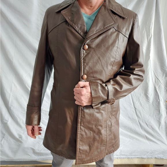 Vintage Sears Faux Leather Jacket - Picture 3 of 6
